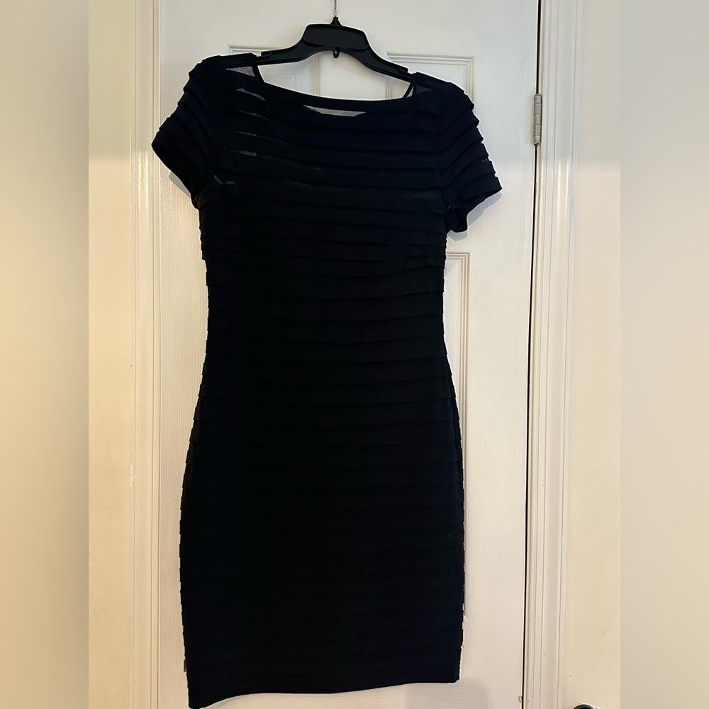 Adrianna Papell Black Dress size 8